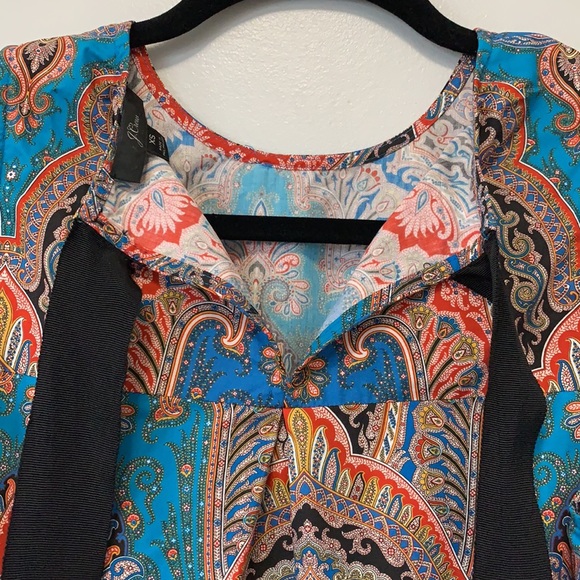 J.CREW paisley print cotton tank - Picture 8 of 9